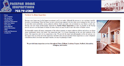 Desktop Screenshot of fairfaxhomeinspectionsinc.com