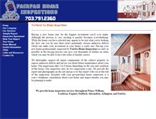 Tablet Screenshot of fairfaxhomeinspectionsinc.com